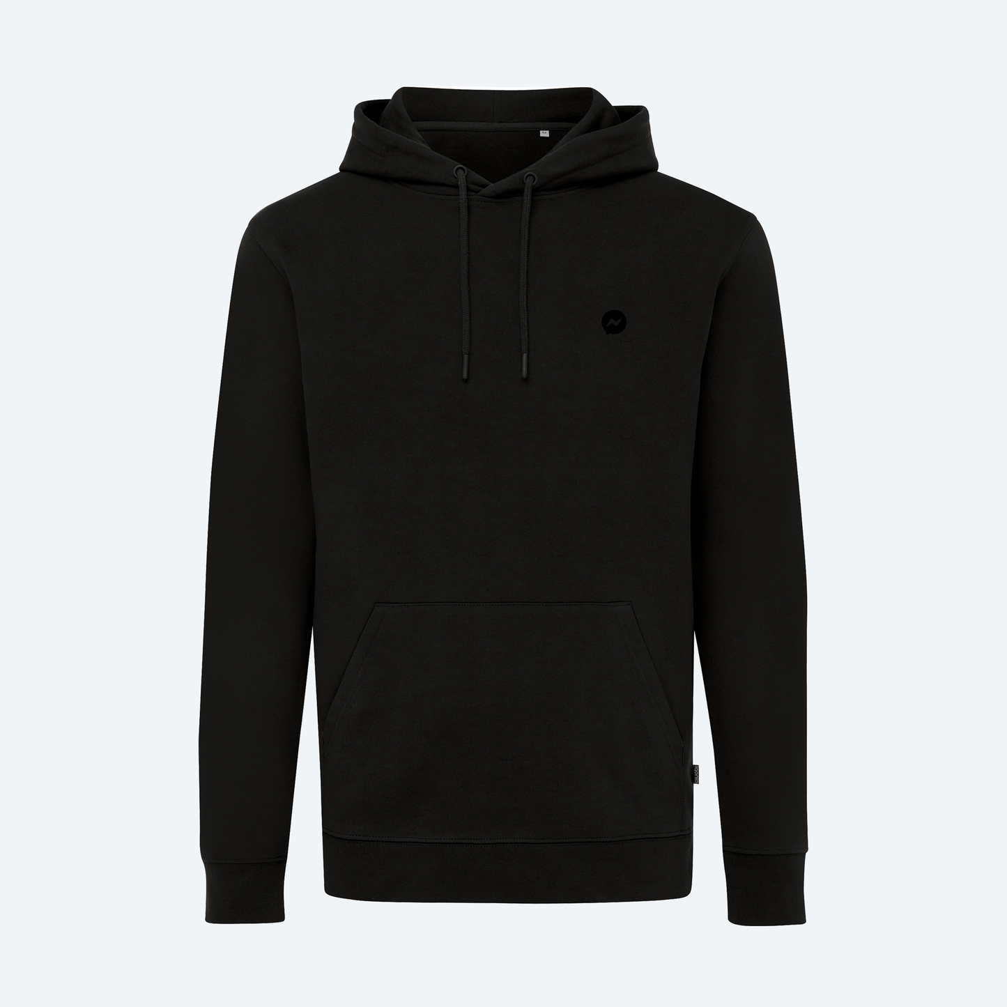 Messenger recycled cotton hoodie