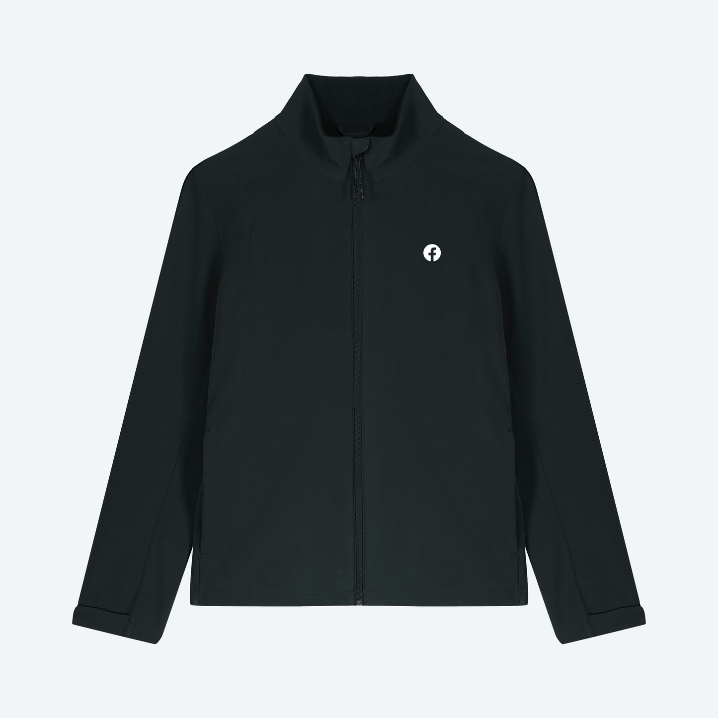 Facebook mens soft-shell jacket