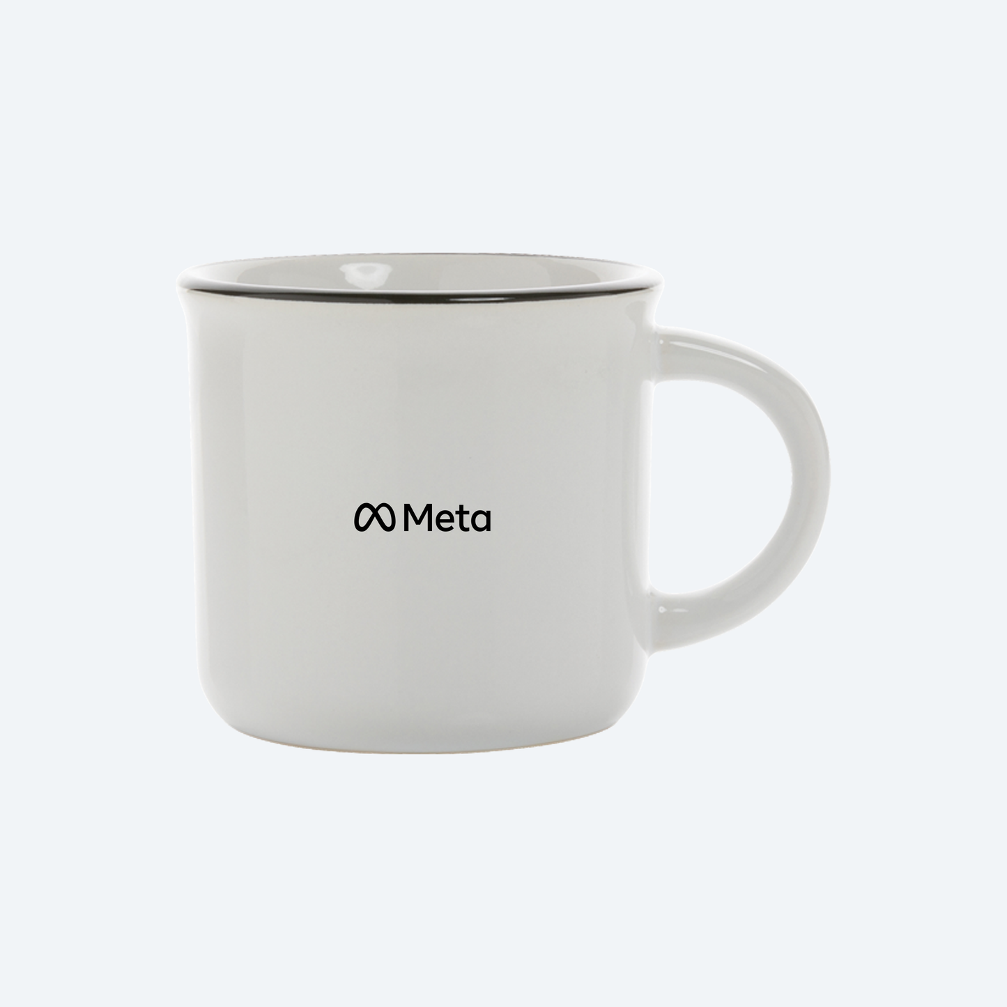 Meta vintage ceramic mug
