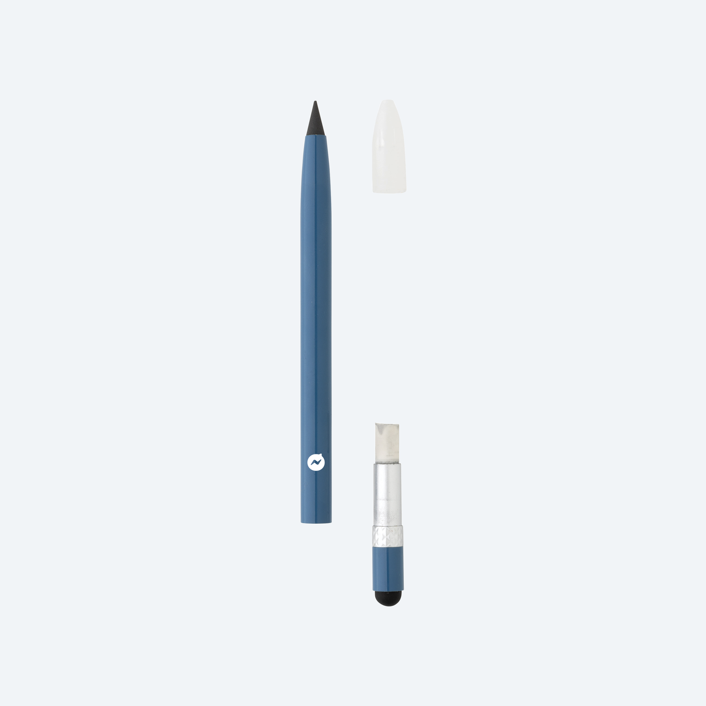 Messenger inkless pen with eraser