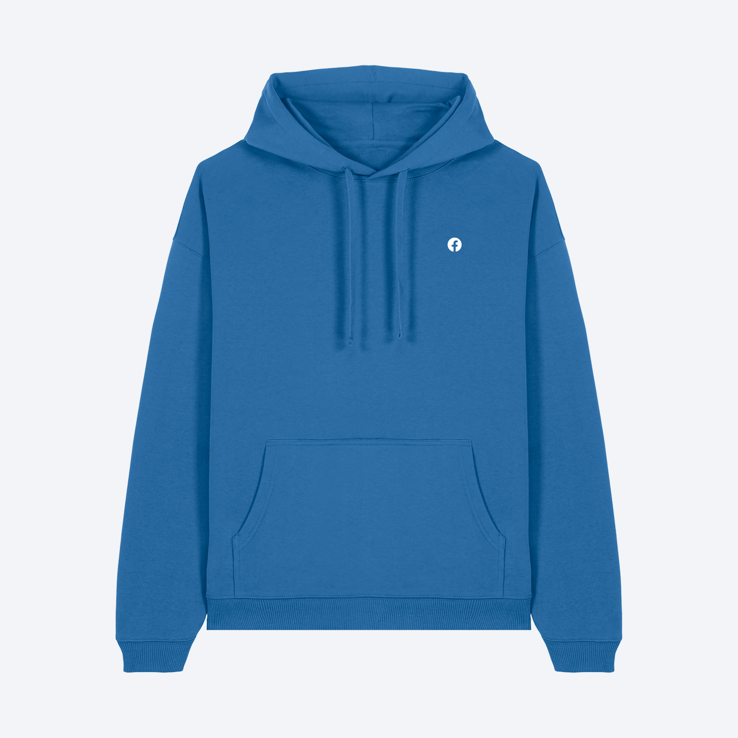 Facebook Oversized Royal Blue Hoodie