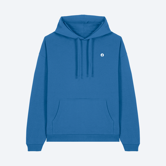 Facebook Oversized Royal Blue Hoodie