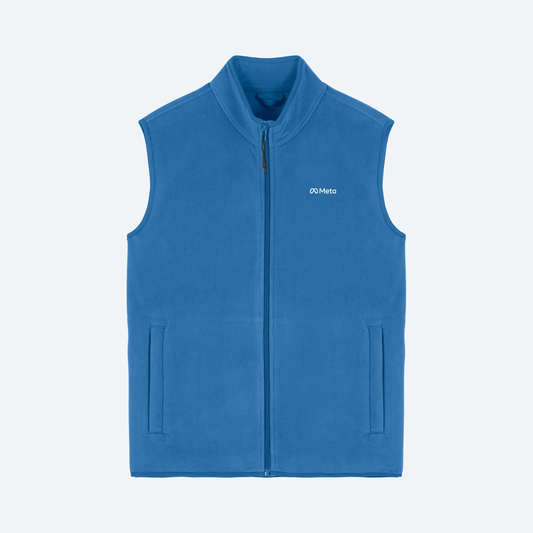 Meta Unisex Sleeveless Fleece Jacket