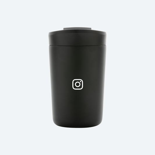 Instagram recycled steel travel cup, 300ml