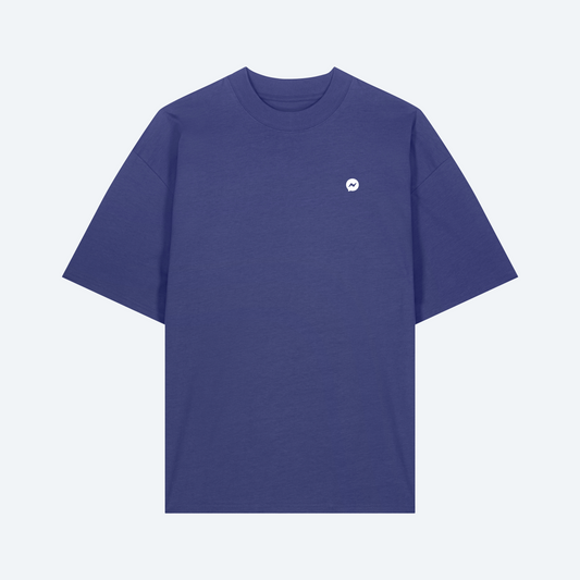 Messenger Unisex Oversized High-Neck T-Shirt
